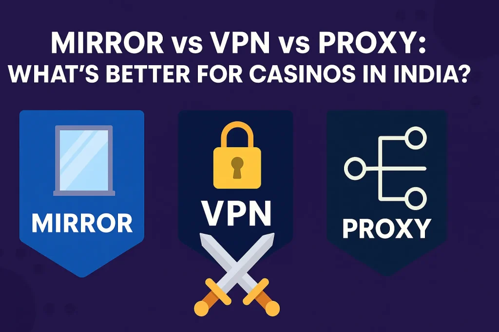 Mirror vs VPN vs Proxy